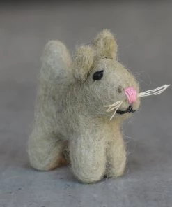 Scout Handmade Miniature Felt Cat