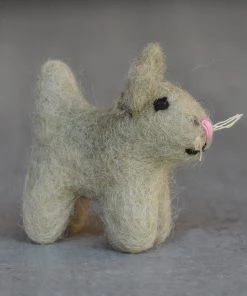Scout Handmade Miniature Felt Cat