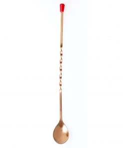 Chef Inox Homewares MUDDLING SPOON - BAR - COPPER- 33cm