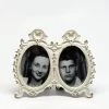 Scout House Vintage Double Photo Frame - White 2 Scout House Vintage Double Photo Frame - White