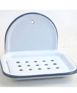Scout Homewares Classic Crescent Top Enamel Soap Dish