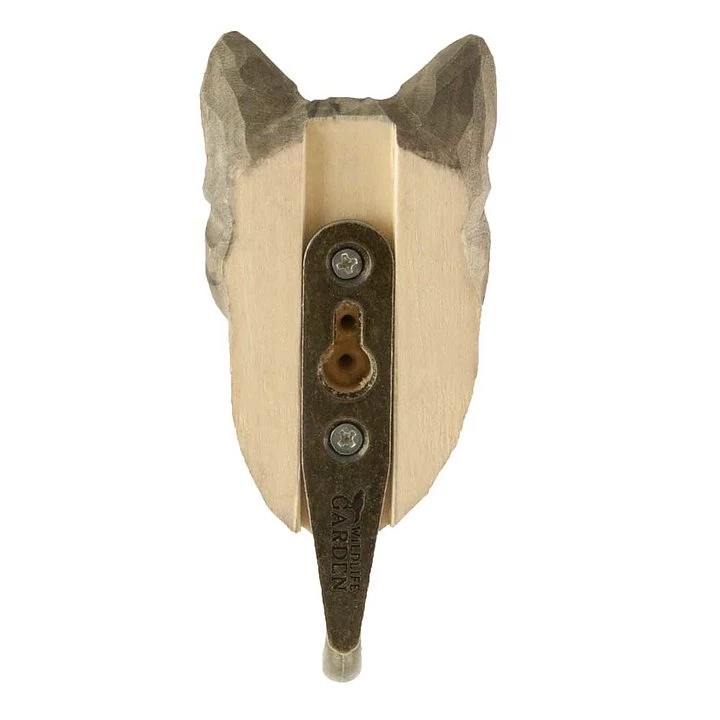 Scout House Homewares Hand Carved Wooden Wall Hook - House Cat 4 Scout House Homewares Hand Carved Wooden Wall Hook - House Cat