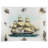 Gifts John Derian Scrapbook Boat Sailing Right Tray 1 Gifts John Derian Scrapbook Boat Sailing Right Tray