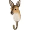Scout House Homewares Hand Carved Wooden Wall Hook - Kangaroo 1 Scout House Homewares Hand Carved Wooden Wall Hook - Kangaroo