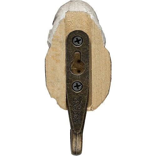 Scout House Homewares Hand Carved Wooden Wall Hook - Kookaburra 5 Scout House Homewares Hand Carved Wooden Wall Hook - Kookaburra