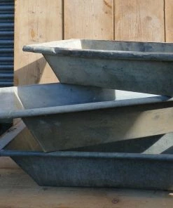 Scout Vintage Zinc Steel Dough Bowl