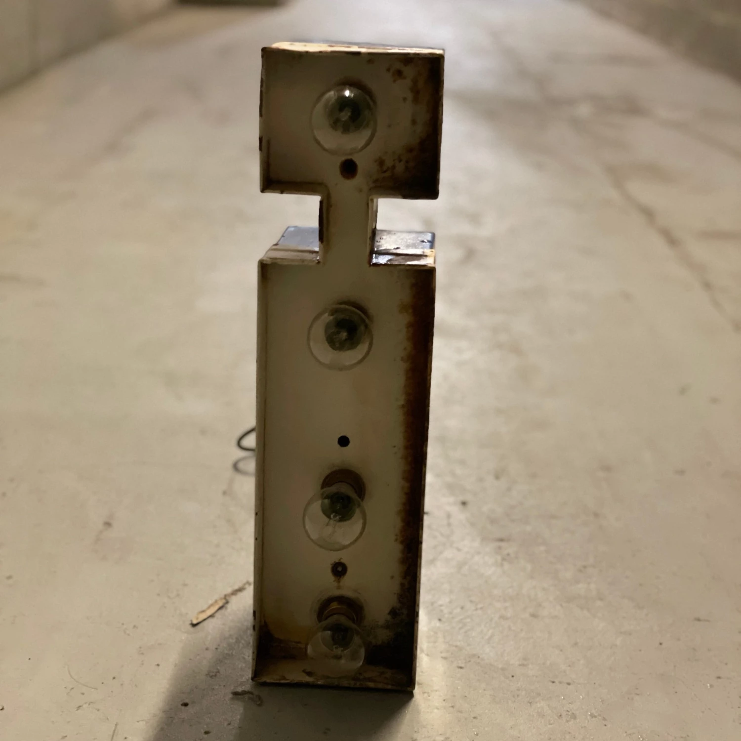 Scout House Vintage Letter 'i' Light 3 Scout House Vintage Letter 'i' Light