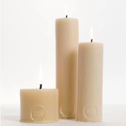 Scout Homewares Queen B Solid Beeswax Pillar Candle 15cm 4 Scout Homewares Queen B Solid Beeswax Pillar Candle 15cm