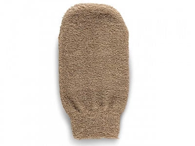 Scout House Ecru Linen Bath Mitt 4 Scout House Ecru Linen Bath Mitt