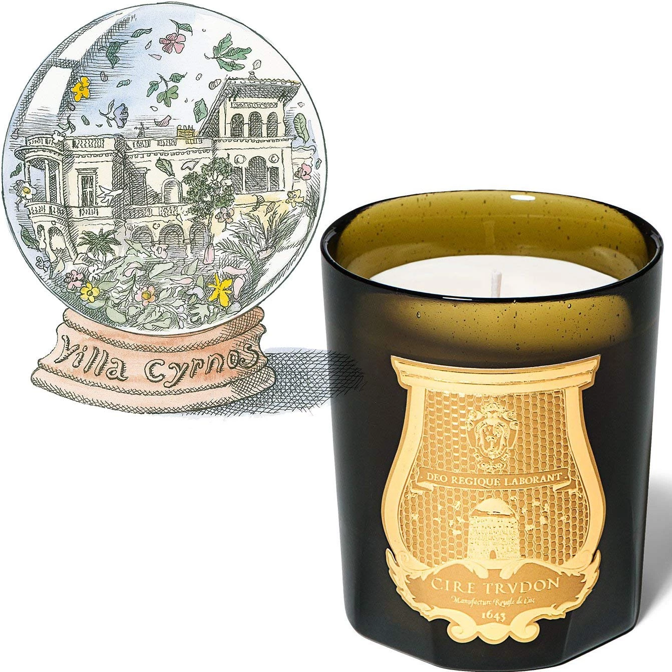Homewares Cire Trudon Cyrnos Candle Size 270g 3 Homewares Cire Trudon Cyrnos Candle Size 270g