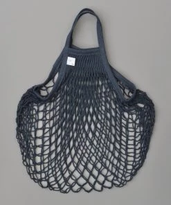 Scout House French String Bag In Black