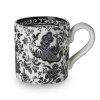 Burleigh UK Black Regal Peacock - Mug 1 Burleigh UK Black Regal Peacock - Mug