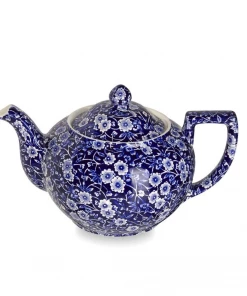 Burleigh UK Blue Calico - Teapot Kitchenware