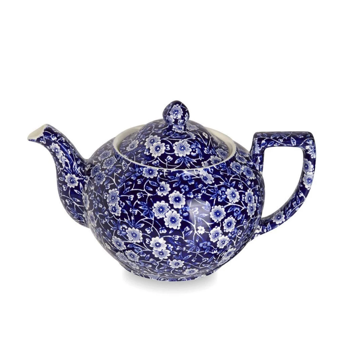 Burleigh UK Blue Calico - Teapot Kitchenware 3 Burleigh UK Blue Calico - Teapot Kitchenware