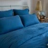 Scout House Homewares Scout Portuguese Linen Sheet Set- Queen - Scout Blue 1 Scout House Homewares Scout Portuguese Linen Sheet Set- Queen - Scout Blue