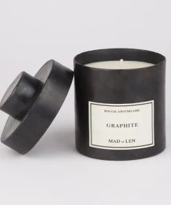 MAD ET LEN - SCENTED CANDLE - GRAPHITE- 300g Home Fragrance