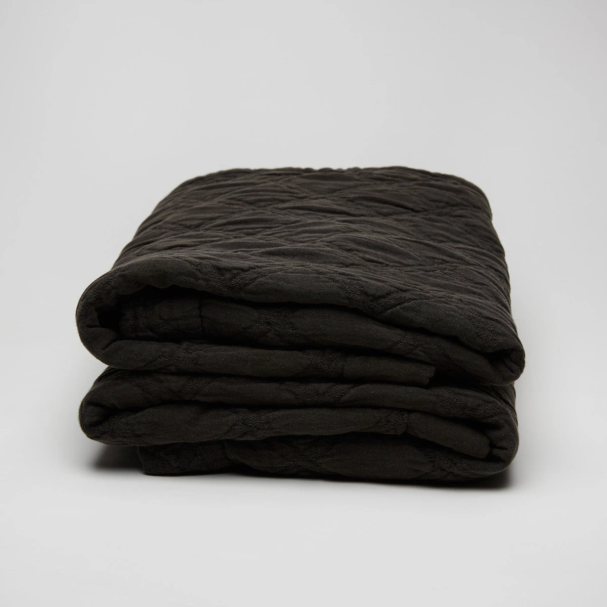 Scout Textiles Portier Cotton Coverlet- Noir 5 Scout Textiles Portier Cotton Coverlet- Noir