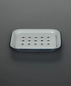 Scout Homewares Classic Two Piece Enamel Soap Dish