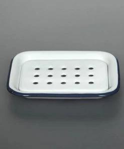 Scout Homewares Classic Two Piece Enamel Soap Dish
