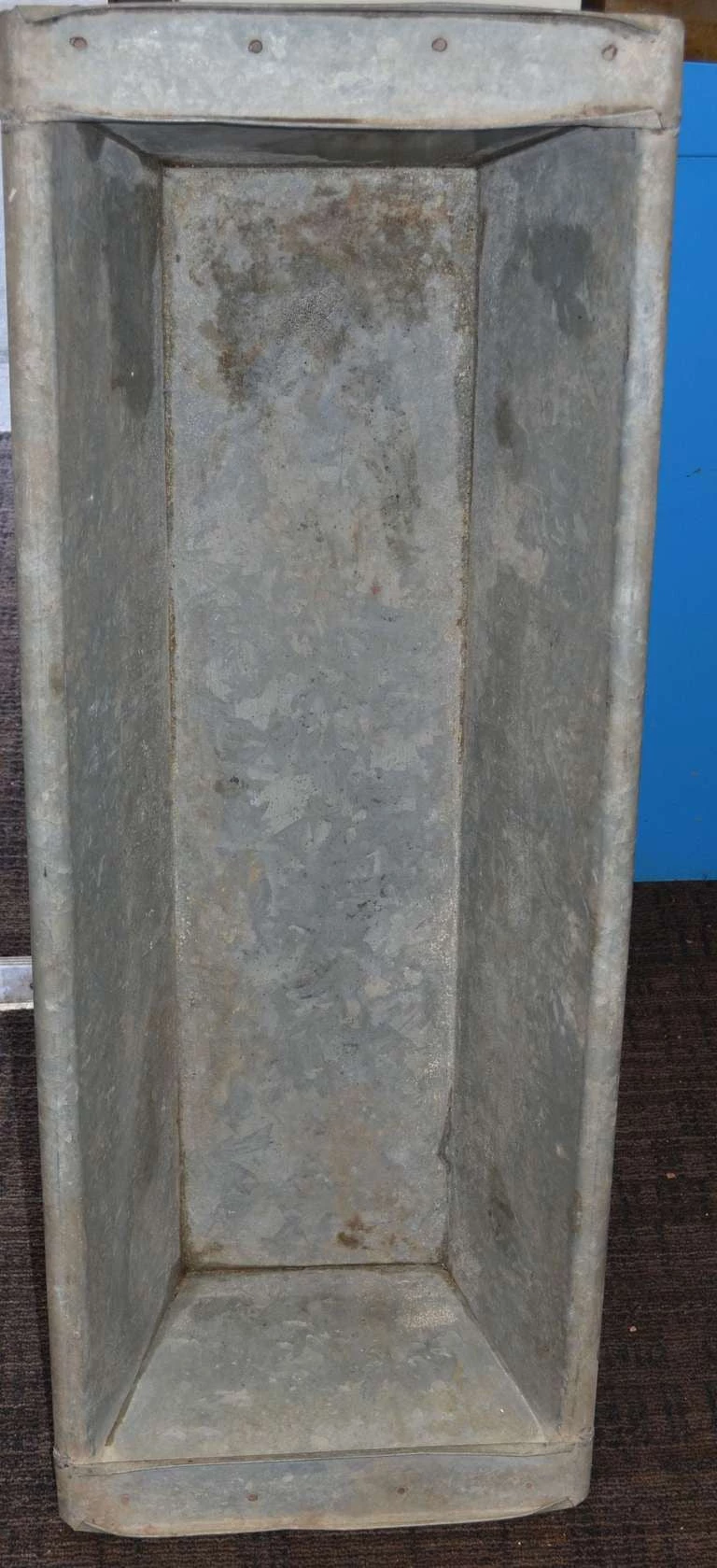 Scout Vintage Zinc Steel Dough Bowl 8 Scout Vintage Zinc Steel Dough Bowl