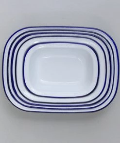 Falcon Enamelware Homewares Falcon Enamel Pie Set 9 Falcon Enamelware Homewares Falcon Enamel Pie Set