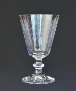 Scout Homewares Wine Glass- European Made- Diamond Engraved