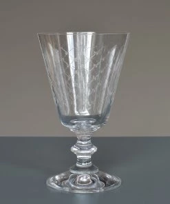 Scout Homewares Wine Glass- European Made- Diamond Engraved
