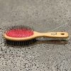 Redecker Pet Brush With Bristle And Metal Pins Brushware 1 Redecker Pet Brush With Bristle And Metal Pins Brushware