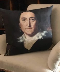 Homewares Vox Populi Portrait Cushion No 1 - 60 X 60