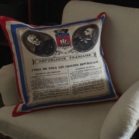 Gifts Vox Populi Republique Cushion No 52 Republique- 60 X 60 3 Gifts Vox Populi Republique Cushion No 52 Republique- 60 X 60