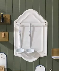 Falcon Enamelware German Enamel Utensil/ Towel Rail