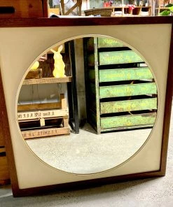 Scout House Furniture Vintage French Mid-Century Mirror
