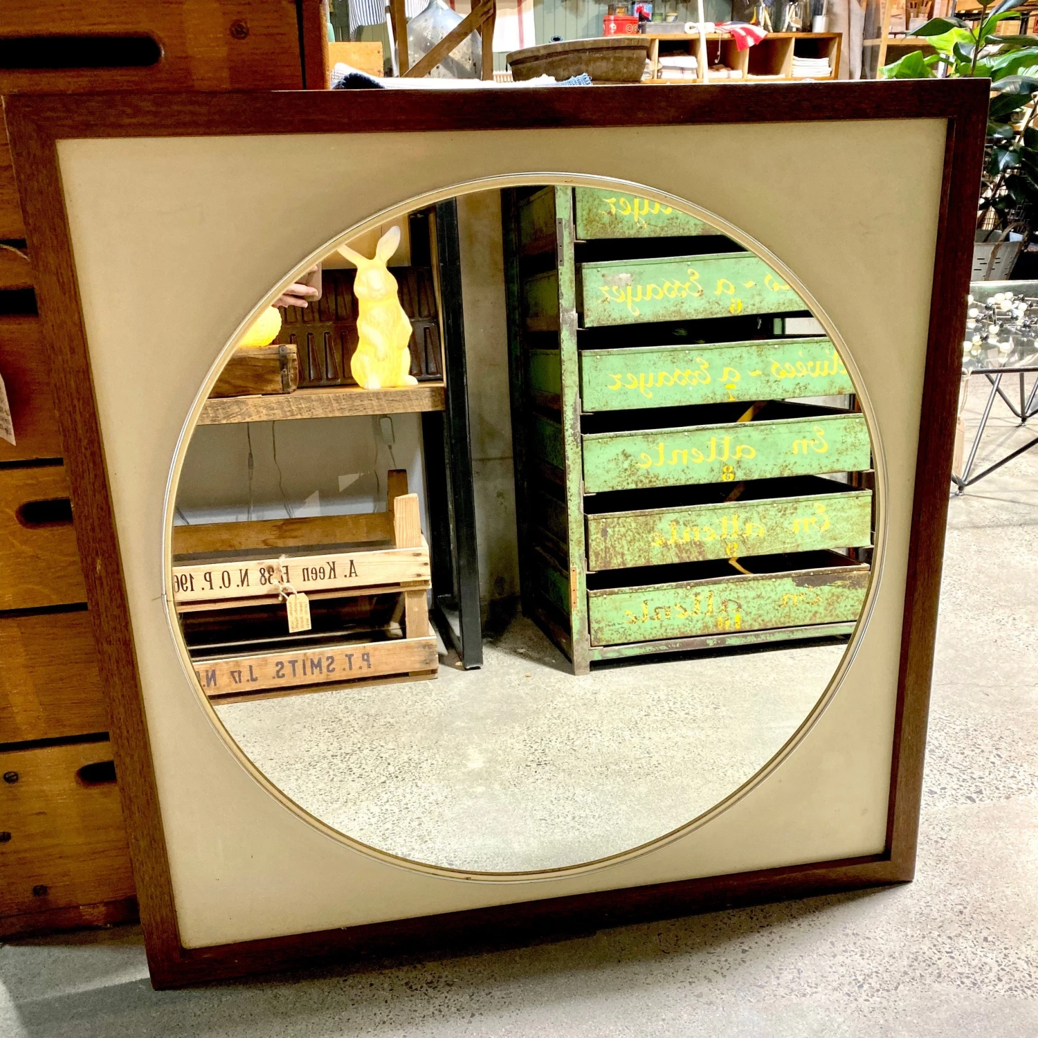 Scout House Furniture Vintage French Mid-Century Mirror 3 Scout House Furniture Vintage French Mid-Century Mirror