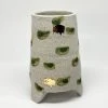 Bridget Bodenham - Small Cylindrical Vase - Rustic Green 2 2 Bridget Bodenham - Small Cylindrical Vase - Rustic Green 2