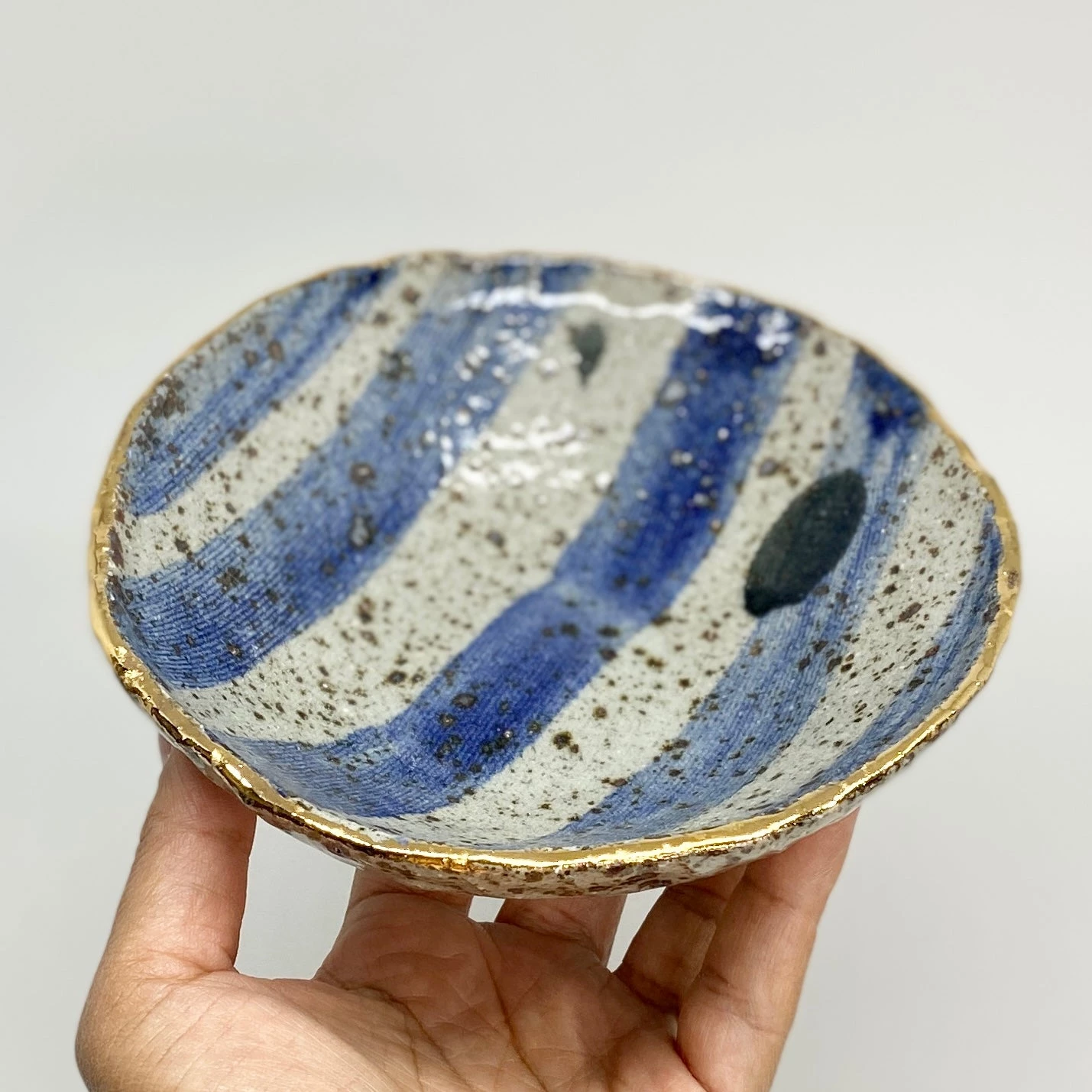 Gifts Small Blue Bowl - Bridget Bodenham 4 Gifts Small Blue Bowl - Bridget Bodenham