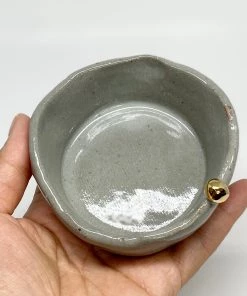 Bridget Bodenham - Salt Pot Grey And Gold Pearl Gifts 10 Bridget Bodenham - Salt Pot Grey And Gold Pearl Gifts