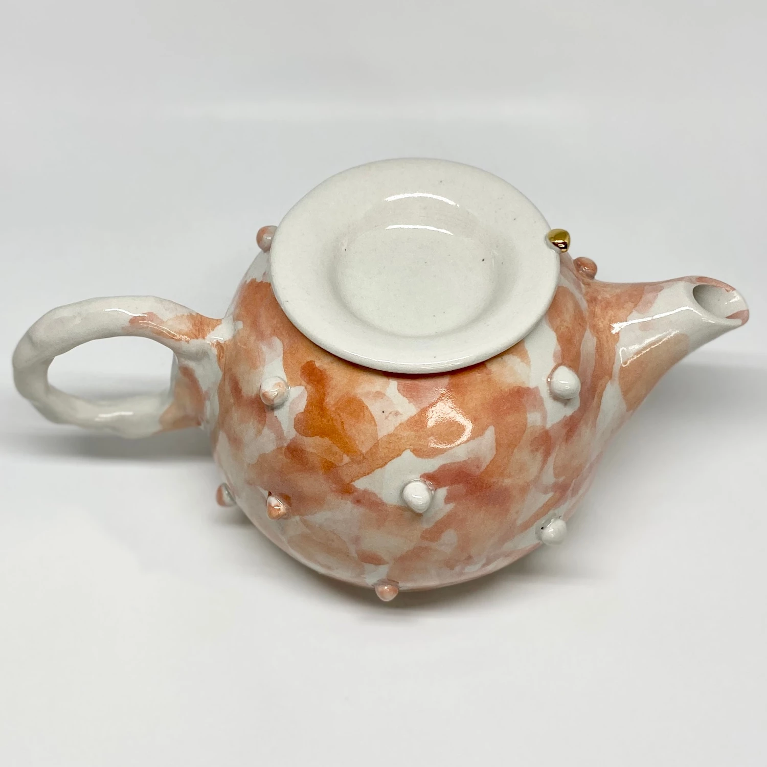 Scout House Pink Large Teapot - Bridget Bodenham 4 Scout House Pink Large Teapot - Bridget Bodenham