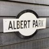 Scout House Gifts Albert Park Victorian Railways Enamel Sign 2 Scout House Gifts Albert Park Victorian Railways Enamel Sign