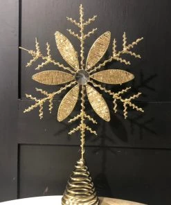 Scout House shop 20 Scout House Beaded Snowflake Tree Topper