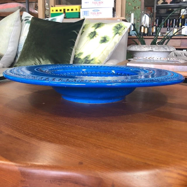 Bitossi Italy Ceramic Blue Centrepiece Gifts 4 Bitossi Italy Ceramic Blue Centrepiece Gifts