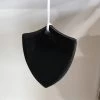 Scout Paper Boat Press Hanging Shield Decoration - Black