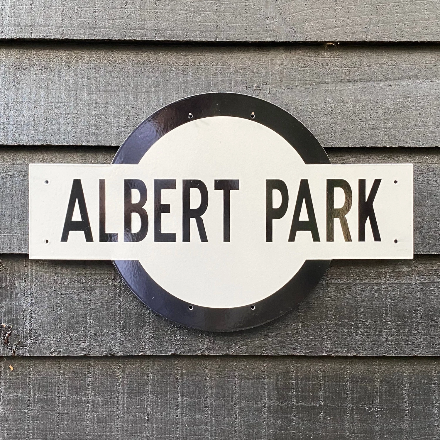 Scout House Gifts Albert Park Victorian Railways Enamel Sign 4 Scout House Gifts Albert Park Victorian Railways Enamel Sign