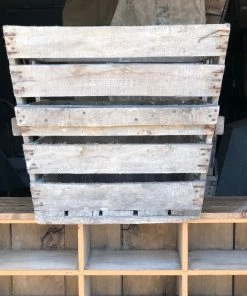 Scout ANTIQUE VINTAGE WOODEN CHAMPAGNE CRATE # 2