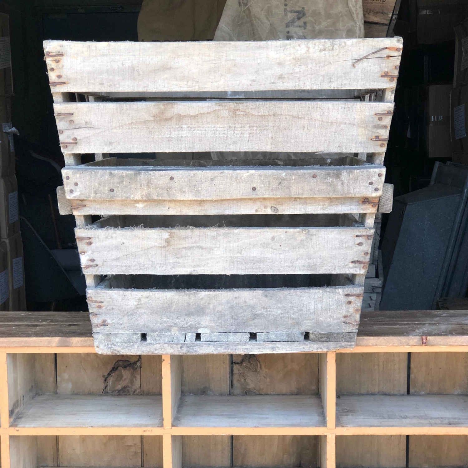 Scout ANTIQUE VINTAGE WOODEN CHAMPAGNE CRATE # 2 3 Scout ANTIQUE VINTAGE WOODEN CHAMPAGNE CRATE # 2