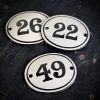 Scout House Gifts Enamel House Numbers Made In Melbourne In Black And White 1 Scout House Gifts Enamel House Numbers Made In Melbourne In Black And White