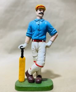 Scout Gifts Cricketer Doorstop
