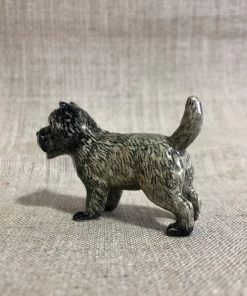Scout House Homewares Ceramic Brindle Cairn Terrier Miniature Figurine 12 Scout House Homewares Ceramic Brindle Cairn Terrier Miniature Figurine