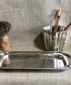 Scout House Silver Plated Antiqued Vessel Homewares 12 Scout House Silver Plated Antiqued Vessel Homewares