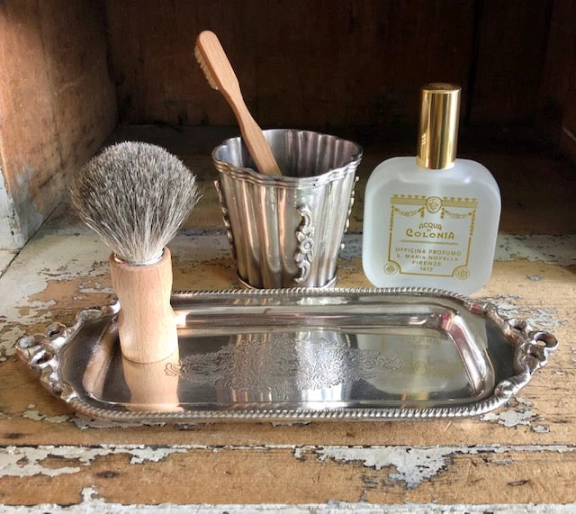 Scout House Silver Plated Antiqued Vessel Homewares 8 Scout House Silver Plated Antiqued Vessel Homewares