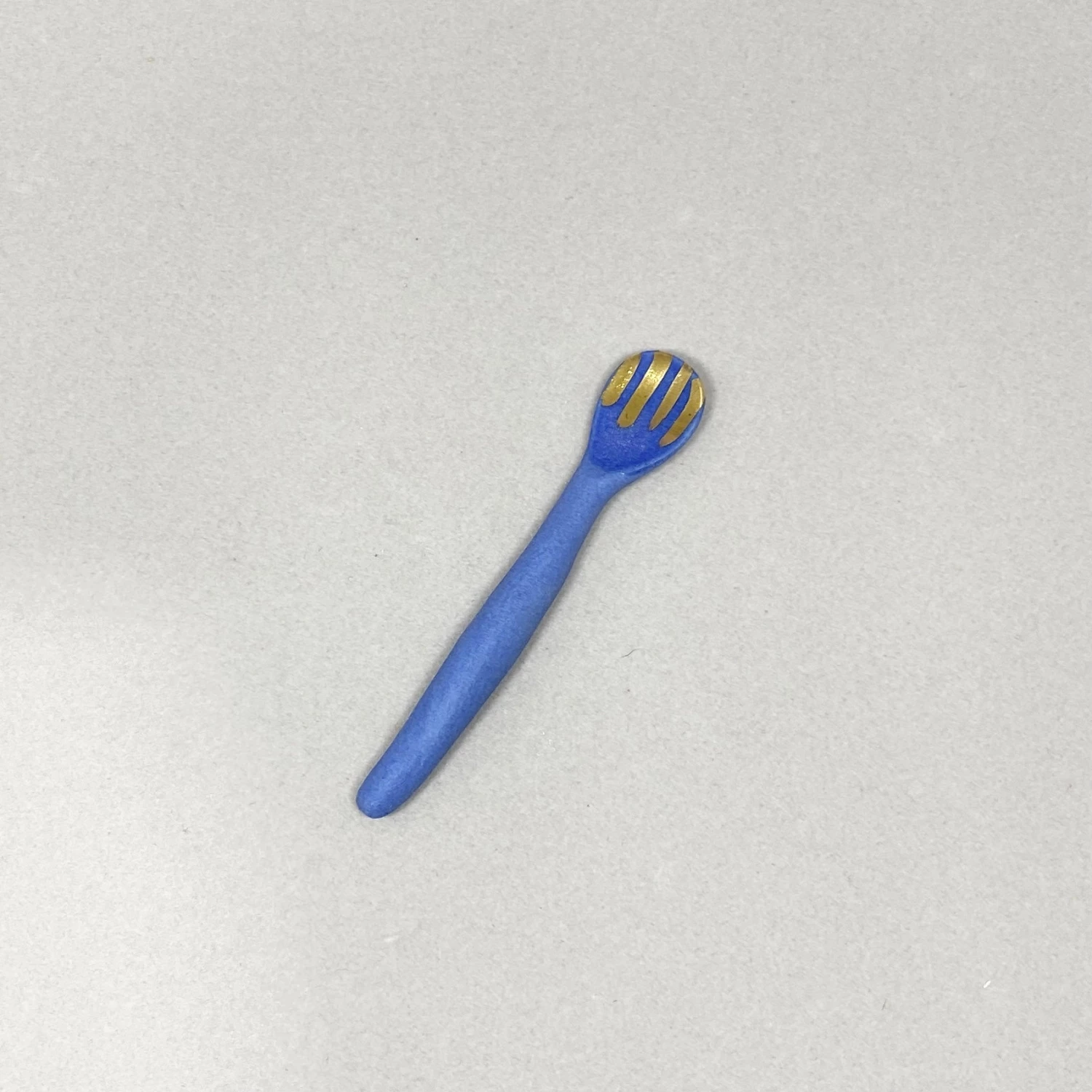 Bridget Bodenham - Little Special Spoon - Gold Stripes 4 Bridget Bodenham - Little Special Spoon - Gold Stripes